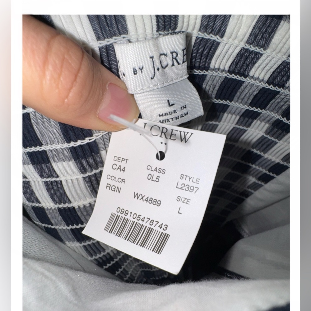 J. Crew Cotton Gingham Maxi Dress - Picture 7 of 7
